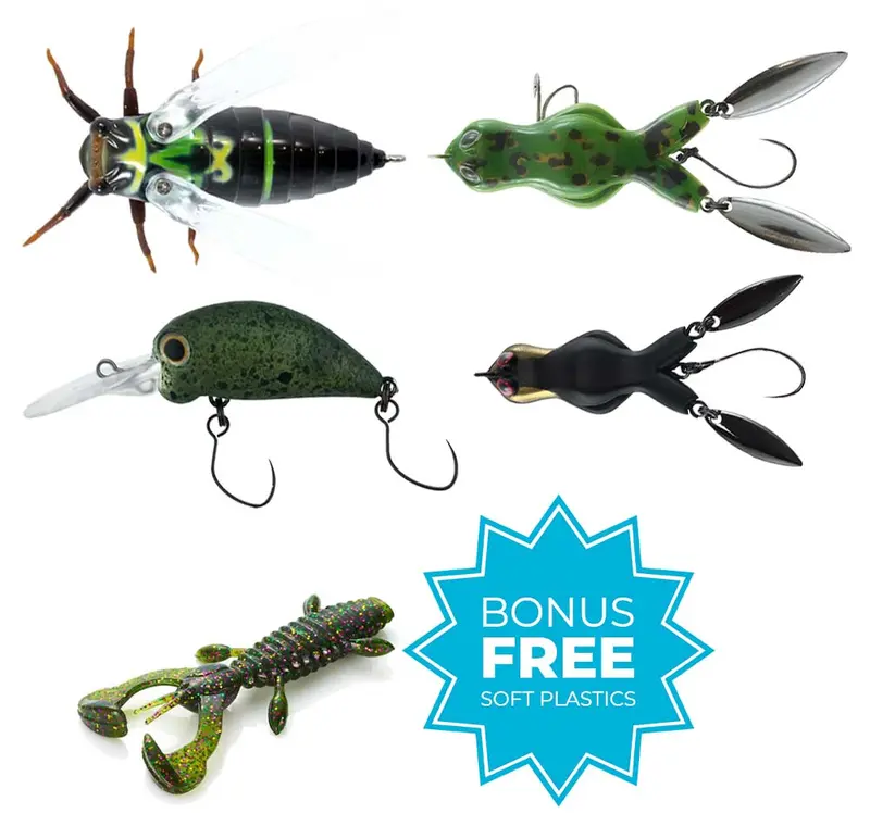 Jackson Bass-Pattern Hard Lure Pack 1