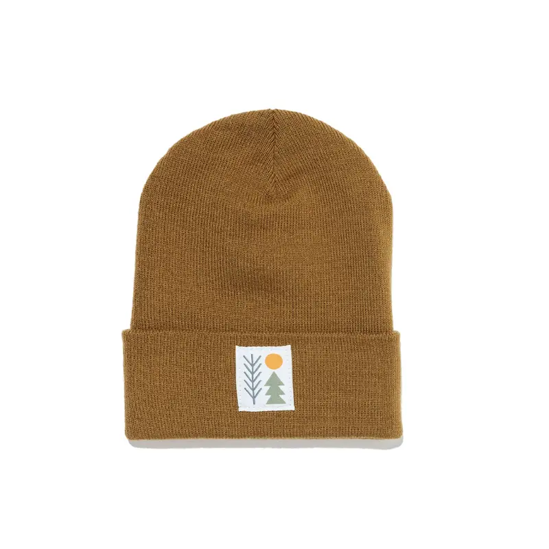 Keep Nature Wild Evergreen Cuffed Wool-Blend Beanie 1