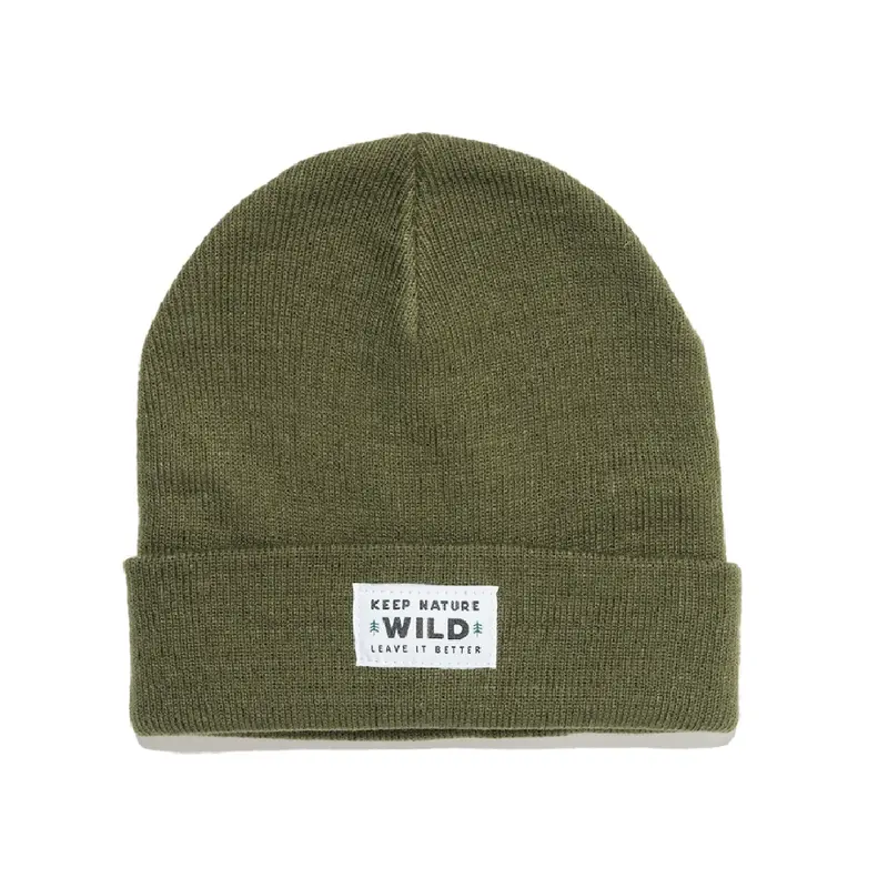 Keep Nature Wild Twin Pines Cuffed Knit Beanie 1