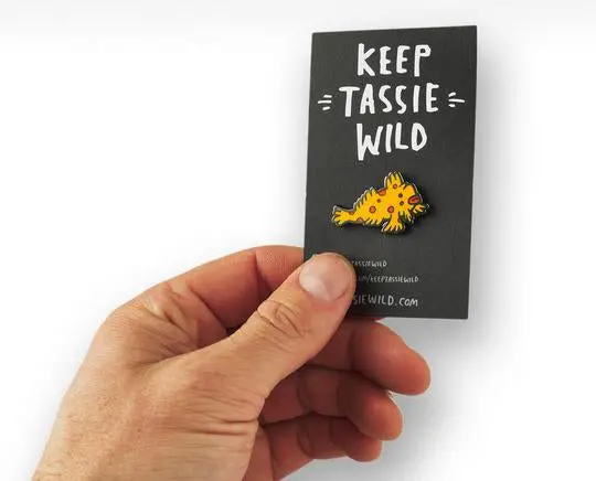 Keep Tassie Wild Enamel Lapel Pins 1
