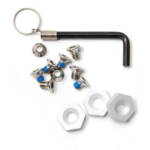 Korkers Triple Threat Aluminum Hex Disc Replacement Kit 1