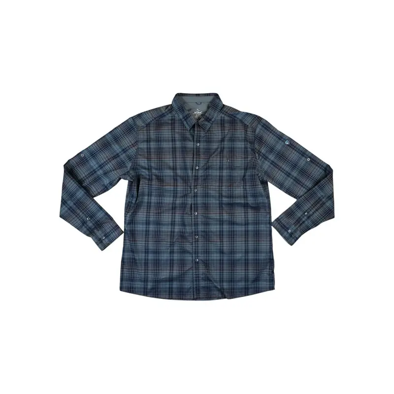 Kühl Men'S Blue Optimizer Performance Long Sleeve Shirt - Xl (Used) 1