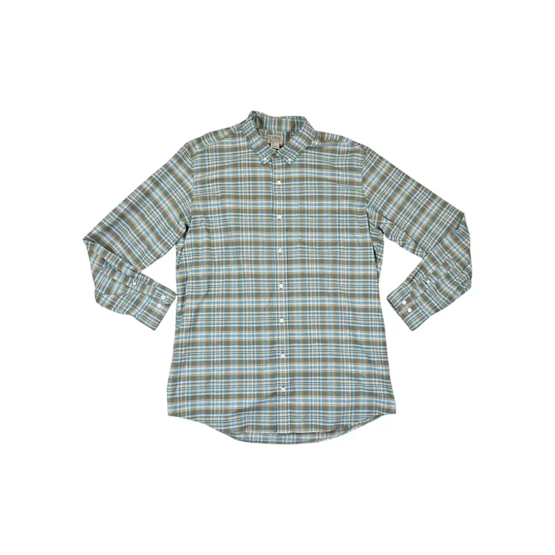 L.L.Bean Lightweight Flannel Shirt For Men – Traditional Fit 1