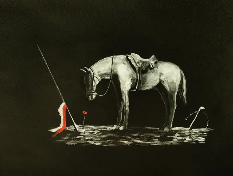 Limited Edition Giclée Print 258: 'Empty Saddle' 1