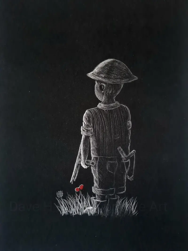 Limited Edition Giclée Print #477: 'Standing Guard' 1