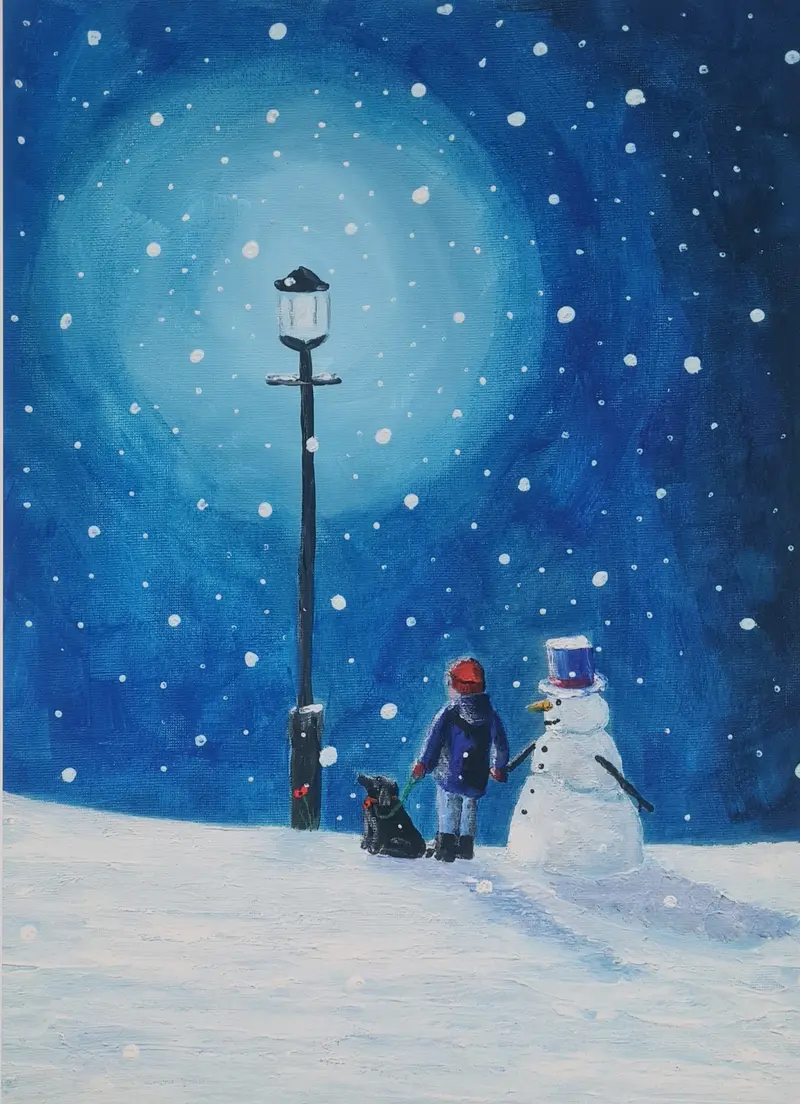 Limited Edition Giclée Print #555 – 'The Snowman' 1