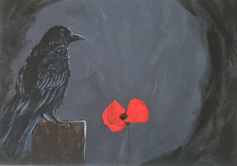 Limited Edition Giclée Print #564 – 'The Crow' 1
