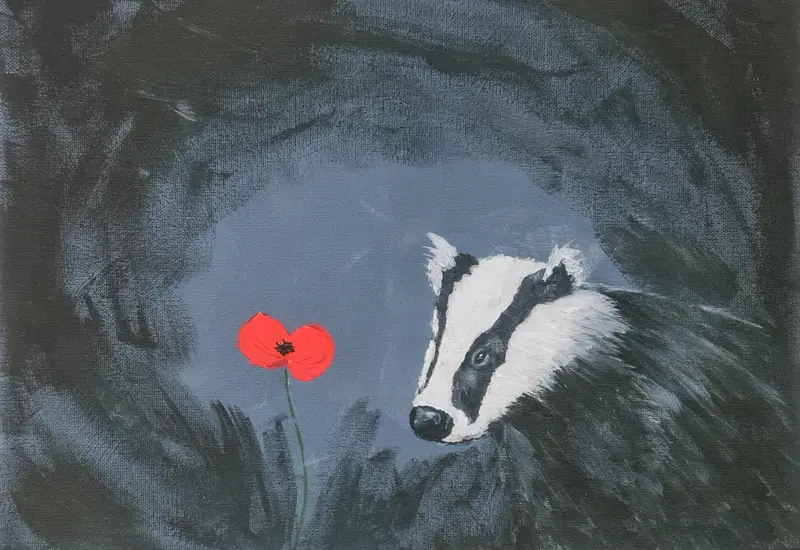Limited Edition Giclée Print #569 – 'Poppy Sett' 1