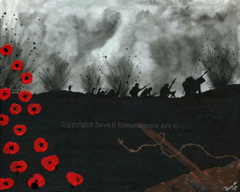 Limited Edition Giclée Print 'Charge Into Hell' (Artwork #004) 1