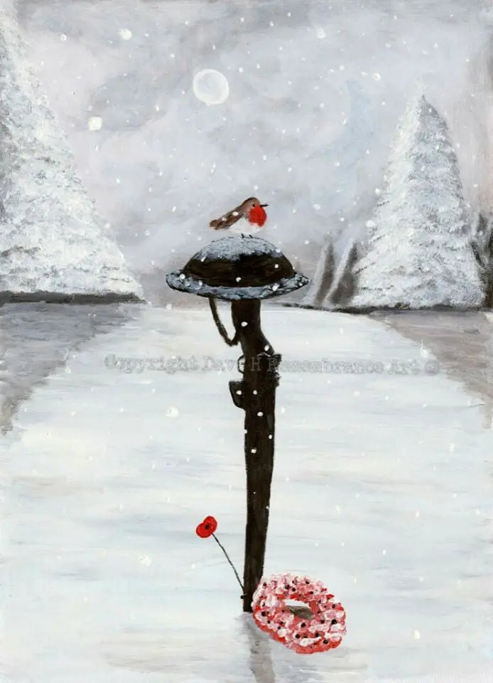 Limited Edition Giclée Print 'Christmas Cross' (Artwork #014) 1