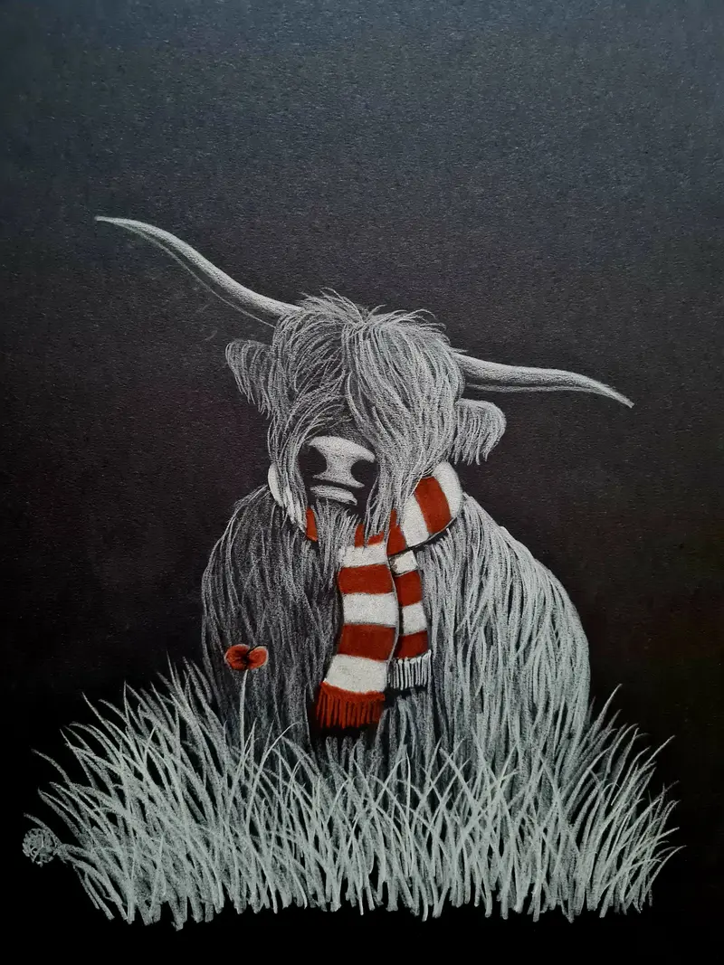 Limited Edition Giclée Print: 'Come On You Reds!' Football Tribute 1