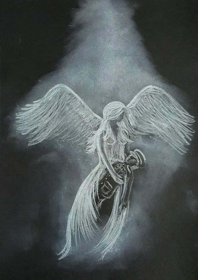 Limited Edition Giclée Print 'In The Arms Of An Angel' – Artwork #207 1