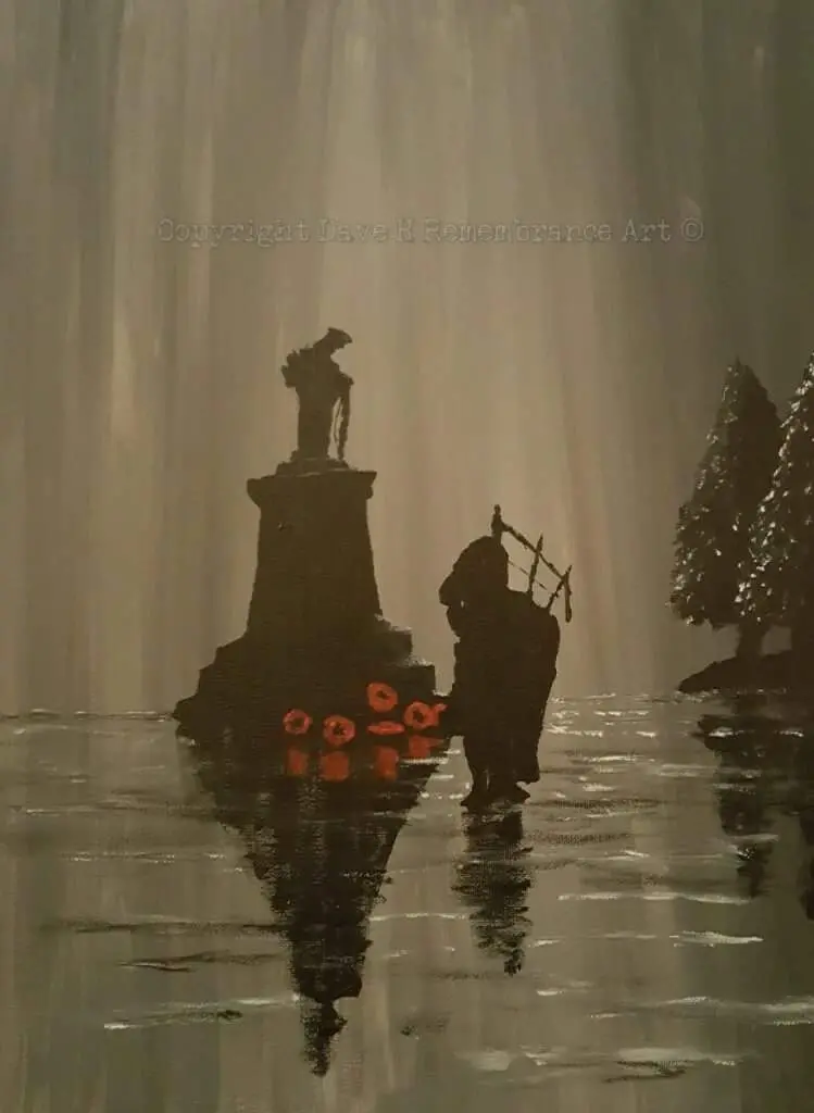 Limited Edition Giclée Print 'Lament For The Slain' (Artwork #027) 1