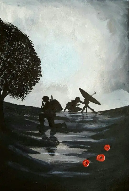 Limited Edition Giclée Print 'Lima, Whiskey, Foxtrot' – Artwork #103 1