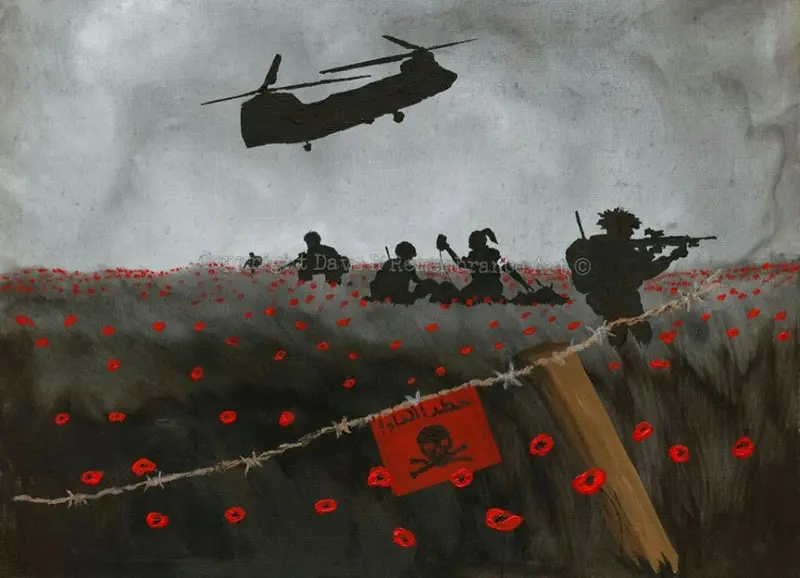 Limited Edition Giclée Print No. 024: 'Angels At The Front' 1