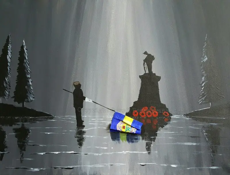 Limited Edition Giclée Print No. 033: 'Remembering The Pwrr' 1