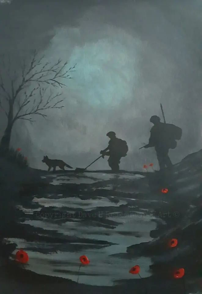 Limited Edition Giclée Print No. 058: 'Walking The Dog' 1