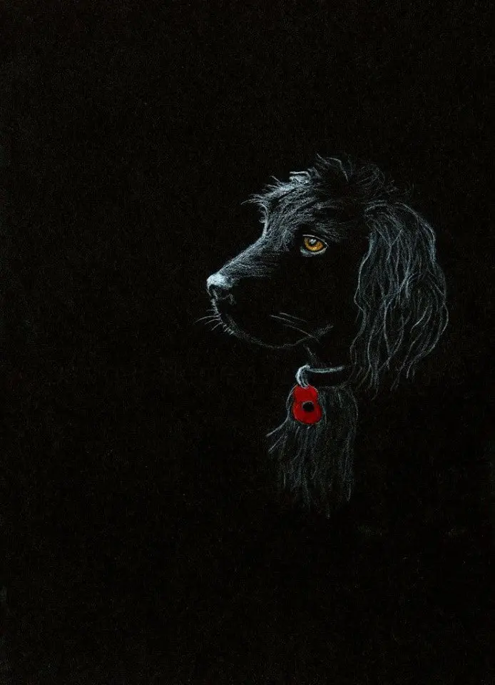 Limited Edition Giclée Print 'Poppy Dog #7' – Artwork #277 1
