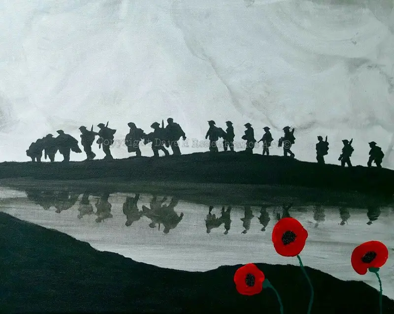 Limited Edition Giclée Print 'Reflections Of The Front' (Artwork #020) 1