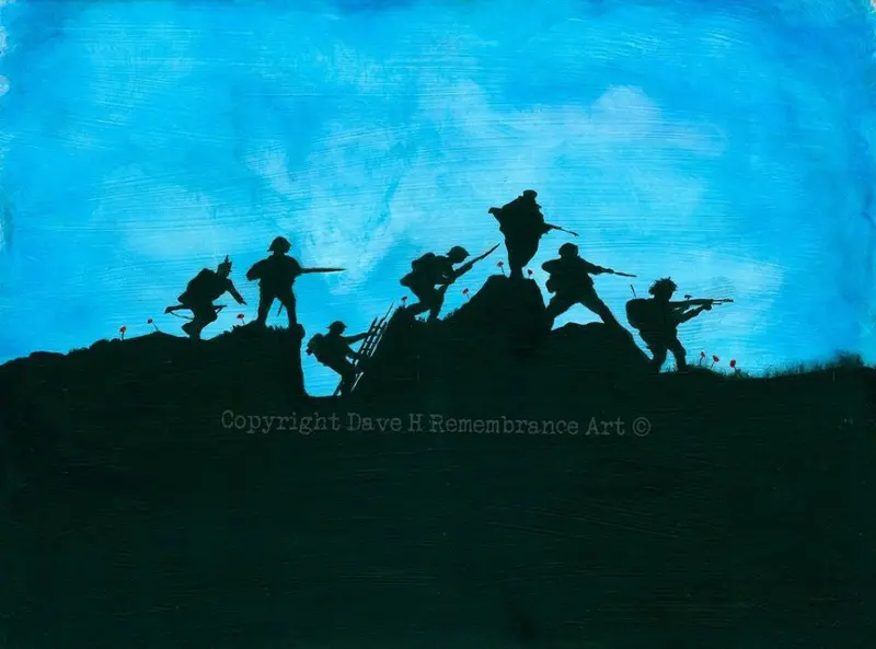 Limited Edition Giclée Print 'Transitions In Blue' (Artwork #007) 1