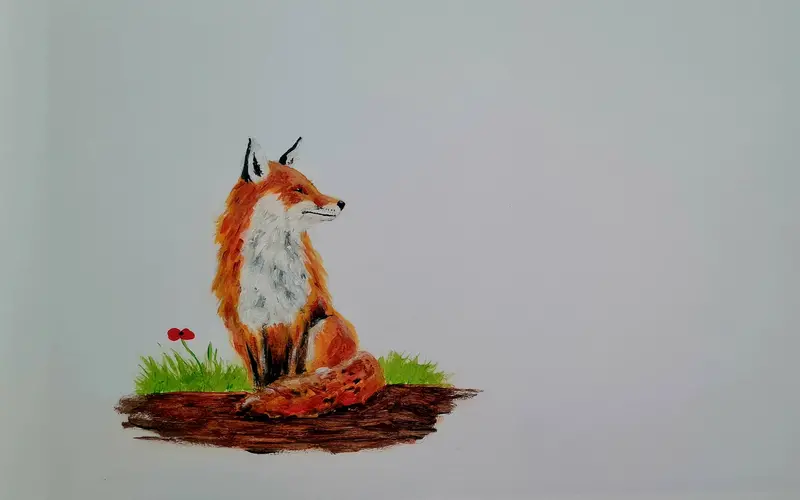 Little Red Fox – Limited Edition Giclée Art Print 1