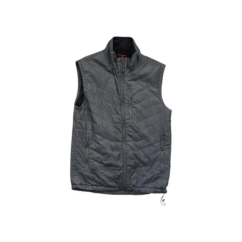 Mammut Women’S Synthetic Insulated Vest – Charcoal Grey (Size M, Pre-Owned) 1