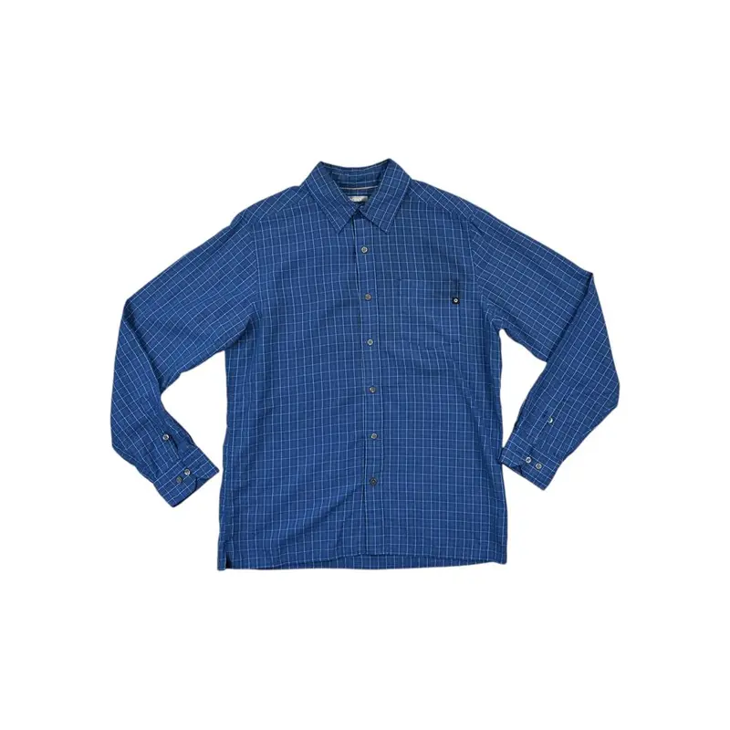 Marmot Men'S Navy Casual Long Sleeve Shirt - Size M (Gently Worn) 1