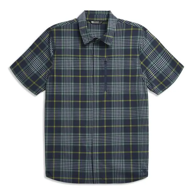 Men’S Astroman Sun Shirt – Short Sleeve Uv-Protective Travel Top 1