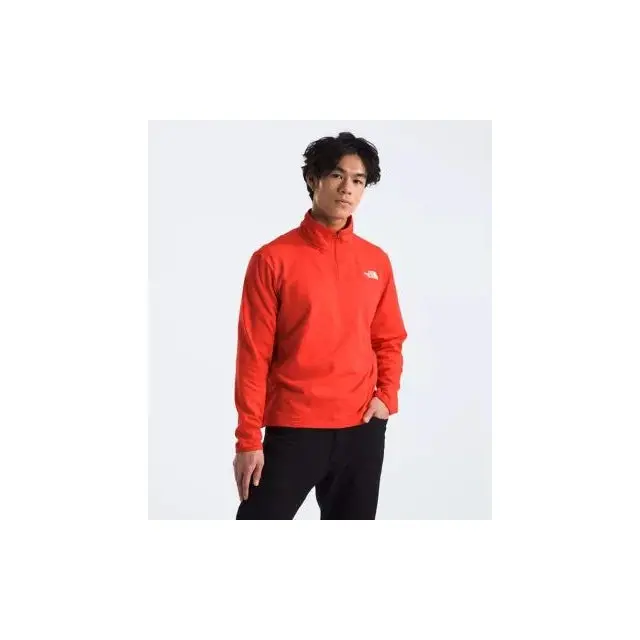 Men'S Cedar Trail Grid Fleece ¼-Zip Jacket 1