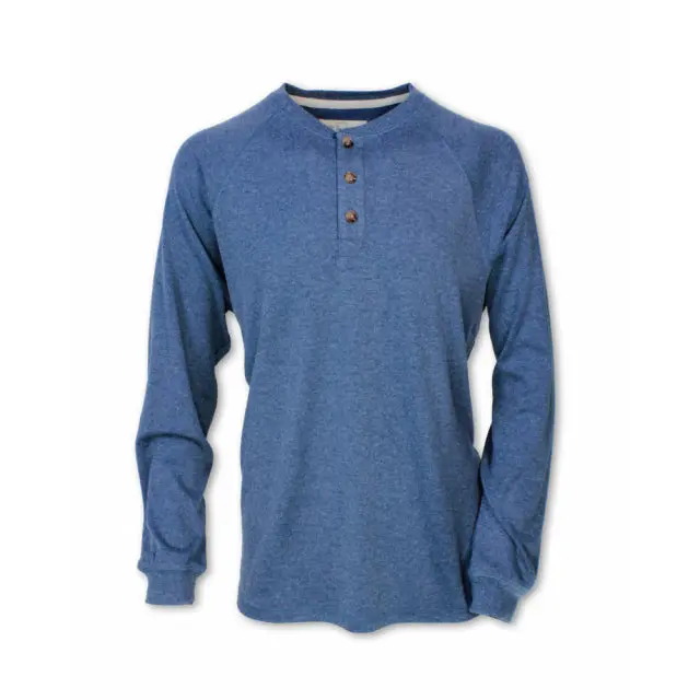 Men'S Jersey-Knit Henley Shirt 1