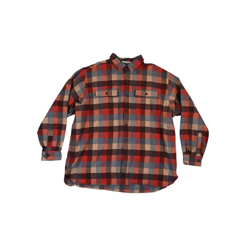 Men'S L.L.Bean Chamois Shirt – Traditional Fit, Apple Cinnamon, Xl, Cotton-Blend Workwear 1