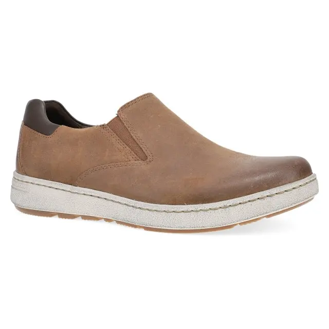 Men’S Trent Brown Burnished Suede Loafer 1