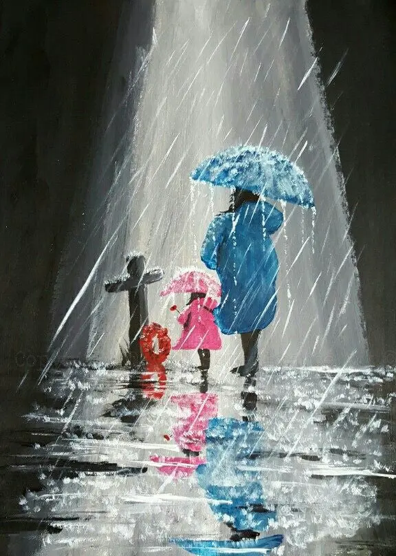 'Miss You Daddy' – Open Edition Giclée Print #157 1