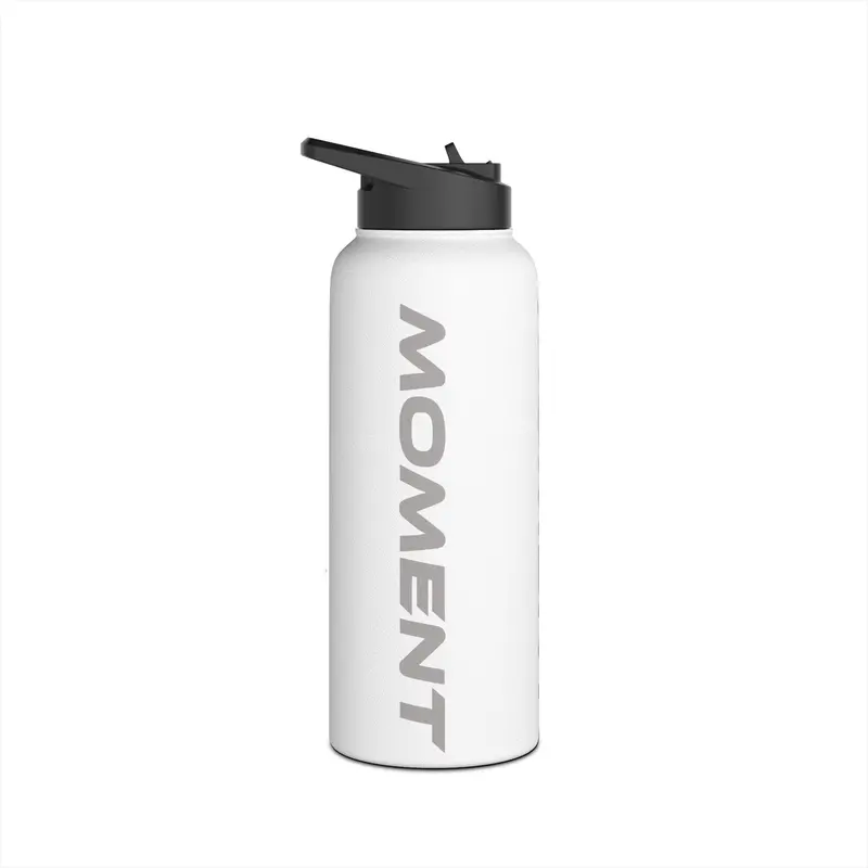 Moment 'Be Cold' Stainless Steel Water Bottle With Standard Lid 3