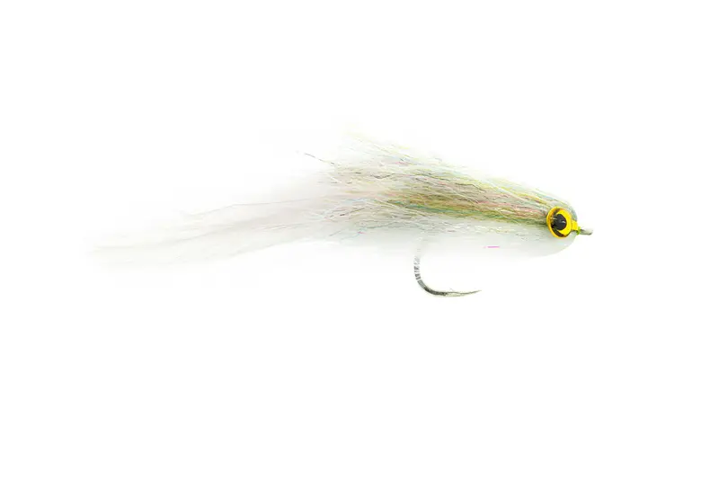 Montana Fly Co. Shaughnessy Nyacca Baitfish Grey & White Fly – 3-Pack 1