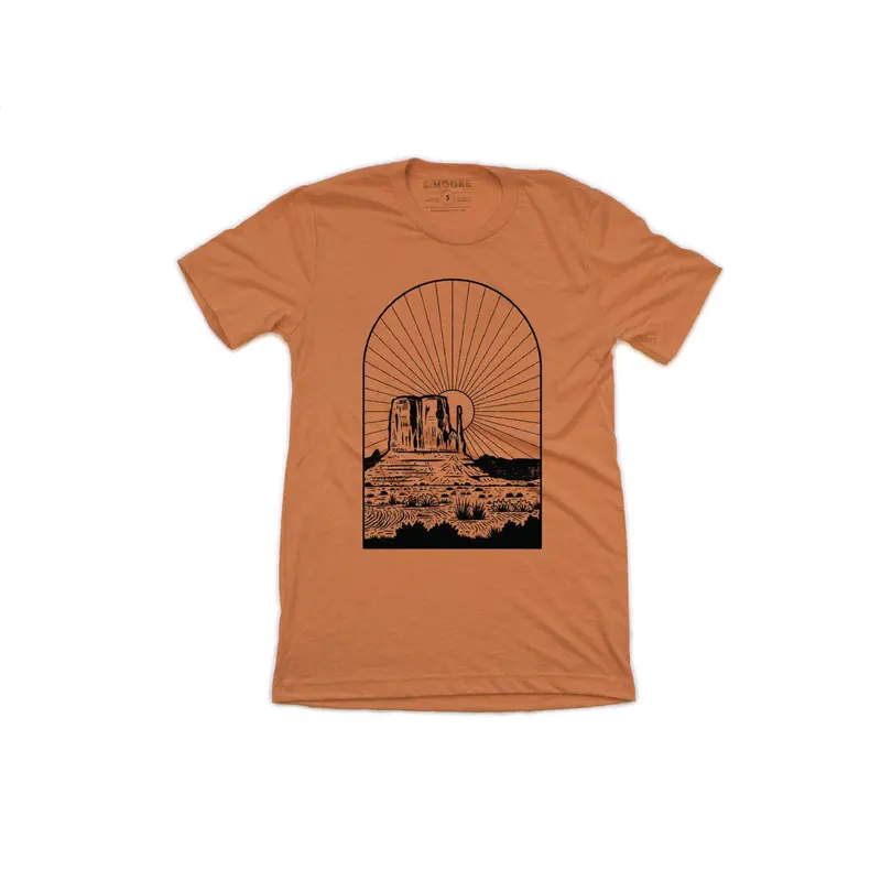 Monument Sunset Graphic T-Shirt – Moore Collection 1