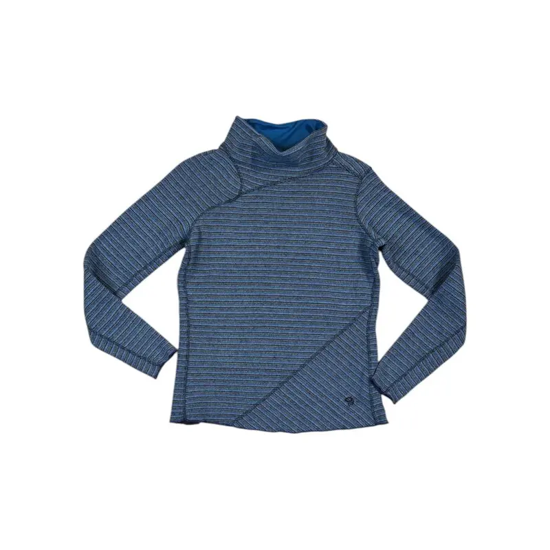 Mountain Hardwear Knit Cowlneck Fleece For Women – Navy Blue, Size M (Gently Used) 1