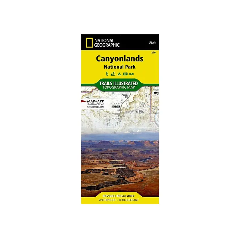 National Geographic Canyonlands National Park Topographic Map (210 Series) 1