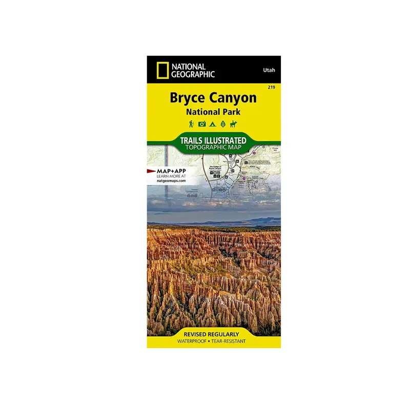 National Geographic Trails Illustrated Map: Bryce Canyon National Park (219) 1