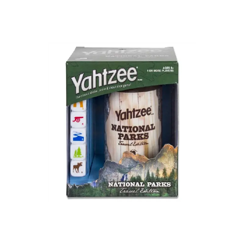 National Parks Yahtzee Game – Themed Dice Board Game Featuring U.S. Parks 1