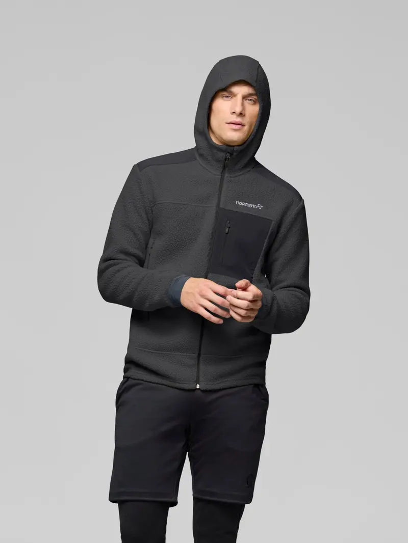 Norrøna Trollveggen Warm3 Zip-Hood Pullover For Men 1