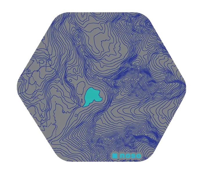 Noso Ice Floe Lake Topographic Patch 1