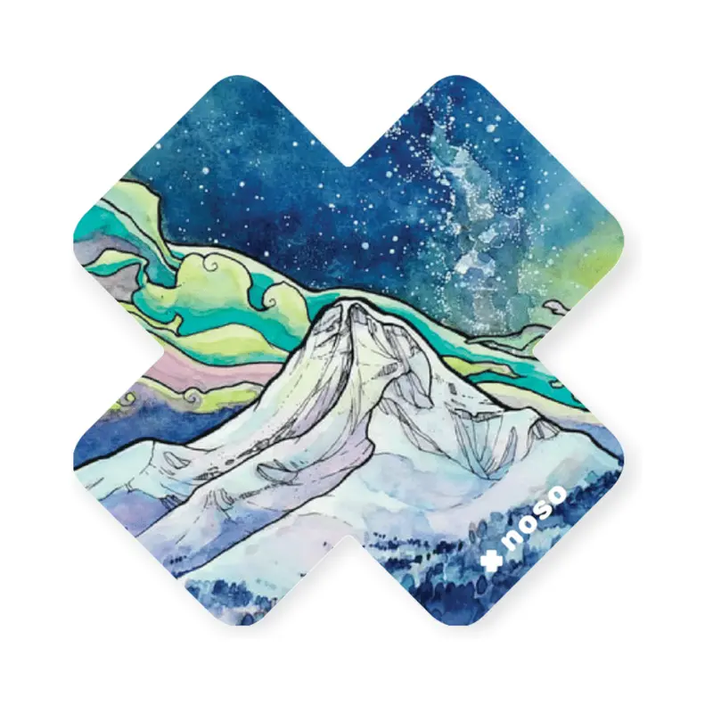 Noso Lime Lights Patch By Christina Mckeown – Adhesive Repair Patch For Gear 1