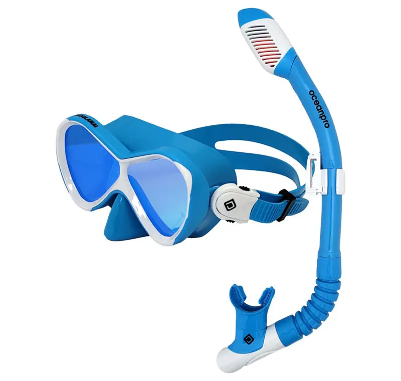 Ocean Pro Woolamai Dry Junior Snorkel Set – Ms Fit 1