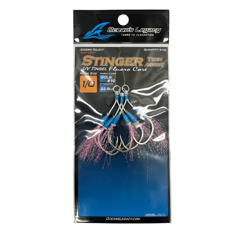 Oceans Legacy Stinger Twin-Point Assist Hooks 1