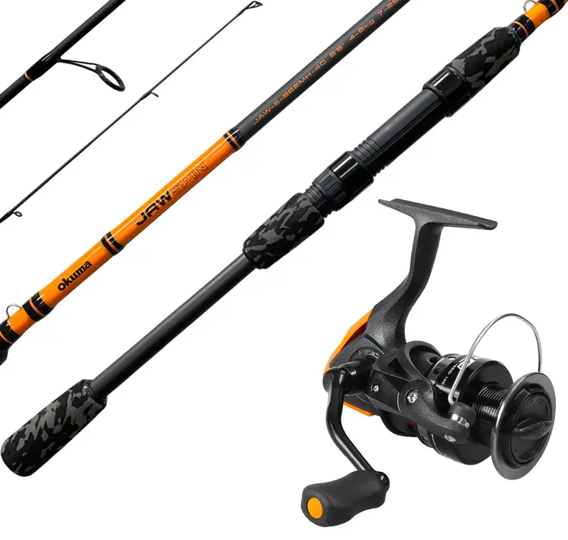 Okuma Jaw Spin 662Mh-40 Spinning Combo – Saltwater Ready 1