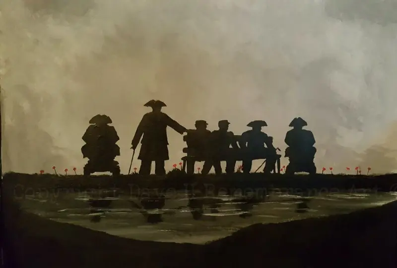 'Older Band Of Brothers' – Limited Edition Giclée Print #178 1
