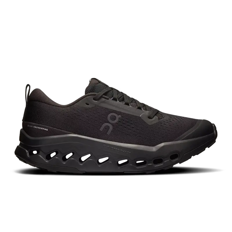 On Cloudsurfer Trail 2 Women'S Trail Shoes – Black/Black 1