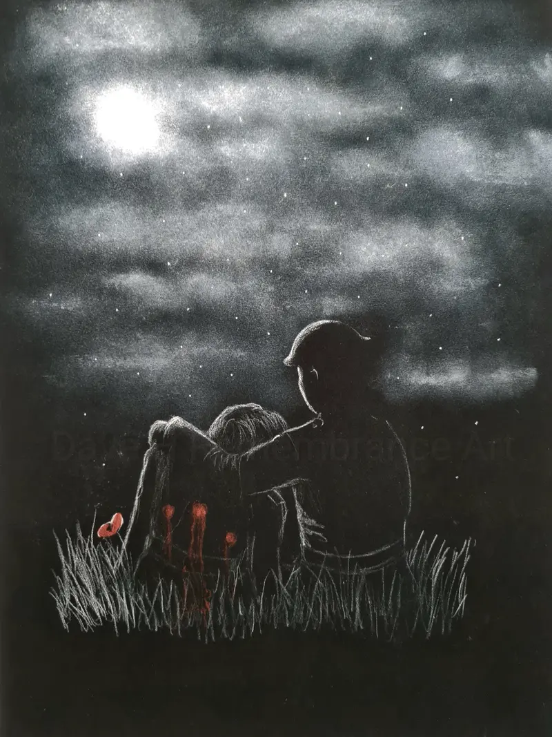 Open Edition Giclée Print #397: 'Just Died In My Arms Tonight' 1