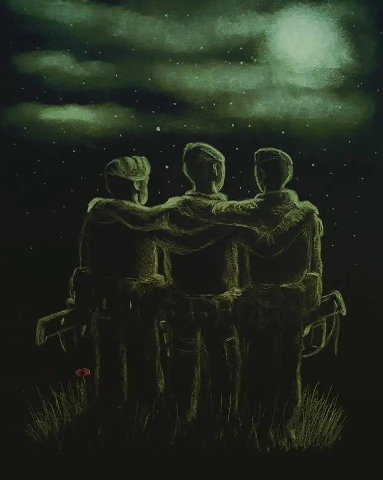 Open Edition Giclée Print: 'Brothers From Another Mother' (Artwork #409) 1